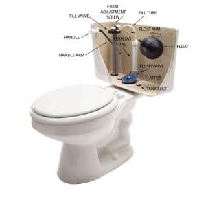 bathroom, toilet, flush, toilet valve